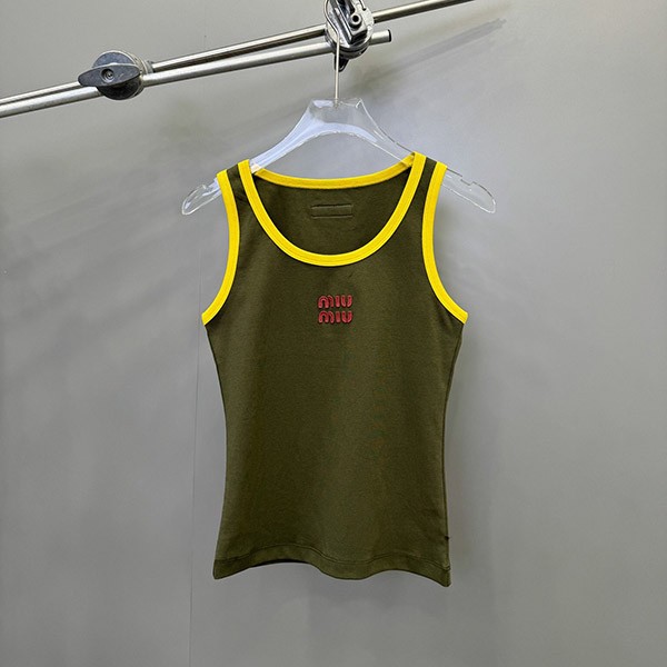 日本未入荷◇ミュウミュウ 激安 ロゴ刺繍入り リブ付き ジャージートップ myn76709